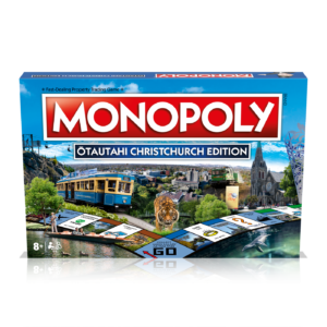 Otautahi Christchurch Monopoly Board Game