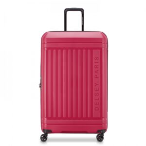 Delsey Lutece 79Cm Large Magenta Luggage 81X53X33C