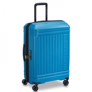 Delsey Lutece 69Cm Medium Blue Luggage 69X46X28Cm