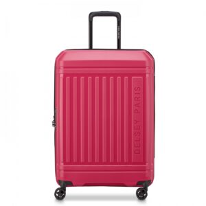 Delsey Lutece 69Cm Medium Magenta Luggage 69X46X28