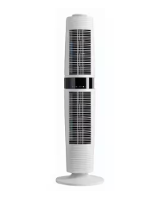 Delonghi Dual Oscllating Tower Fan White