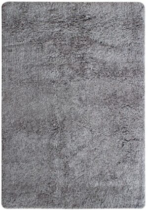 Devon Steel Chunky Shaggy Rug 2.0x2.9M