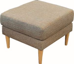 Dianna Cushion Top 600Sq Footstool In Weave Clay F