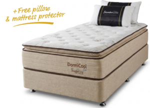 Dormicool Ct 2 Pillow Top King Single Matt & Base