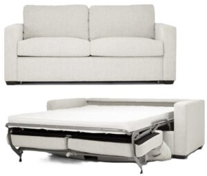 Orbit Queen Sofabed Pepper Fabric 1980X950X900H