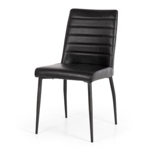 Hansel Vintage Black Dining Chair