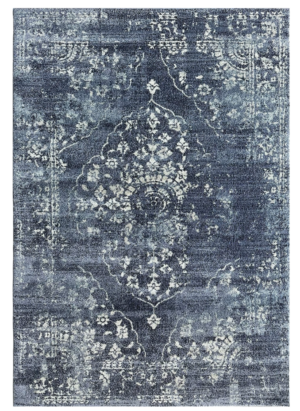 Everlee Medallion Blue Rug 1.6x2.3M