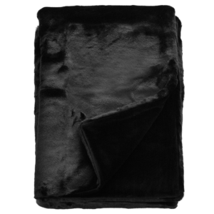 Heirloom Black Panther Acrylic Throw 150X180Cm