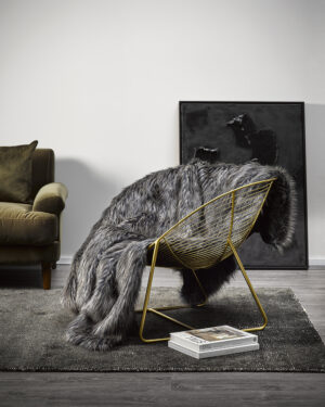 Heirloom Dark Pheasant Acrylic Throw 150X220Cm