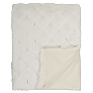 Heirloom Valentina White Acrylic Throw 150X180Cm