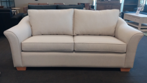 Gardenia 3 Seater In Brooklyn Stone Fabric