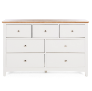 Jessica Light Oak 3 Over 4 Dresser 1300X450X825H
