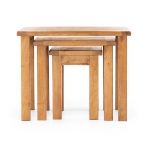 Salisbury Oak Nest Of Tables 680X440X550H