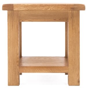 Salisbury Oak Lamp Table 500X500X500H