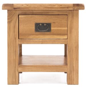 Salisbury Oak 1Dr Lamp Table 500x500x500