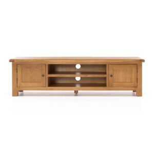 Salisbury Oak Entertainment Unit 1800x440x500