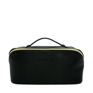 Geraldine Black Toiletry Bag 25X10Cm