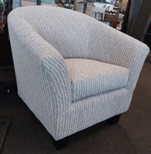 Hilton Tub Chair In Varadero Blue Fabric