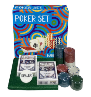 Harlequin Games Poker Set