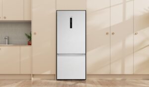 Haier Bottom Mt Fridge Freezer 342L 1635X623X670