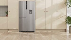 Haier Side By Side 575L Satina F/Fre 1775X905X707
