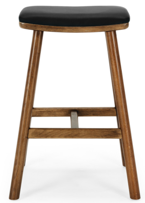 Hue Deep Oak Padded Barstool 47x40x65