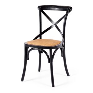 Villa X-Back Dining Chair New Black