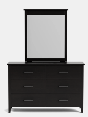 Ivydale 6Dr Dresser & Mirror Eclipse 1312X450X1700