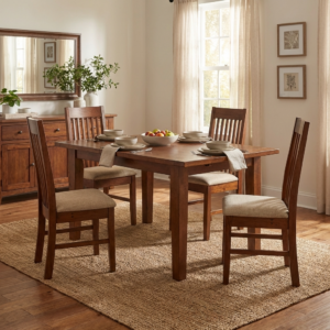 Irish Coast 1400 Ext Dining Table + 4 Padded Chair
