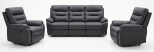 Jackson Black Fabric 3Rr +R +R Super Suede