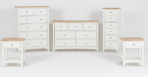 Jessica Light Oak 5Pc Furniture Only Suite