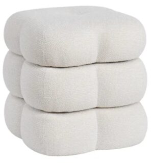 Bloom Swivel Stool Vanilla 45X45X48Cm