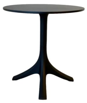 Finn Indoor Outdoor Dining Table Black 700X750H