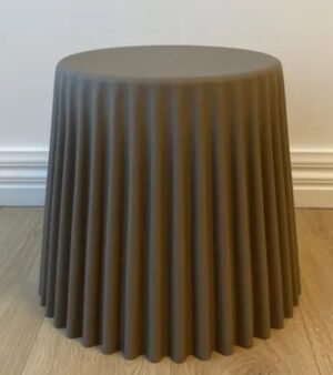 Gus Indoor Outdoor Stool Mid Grey 47X40.5Cm
