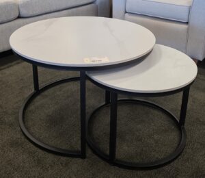 Serena Round Nesting Coffee Tables
