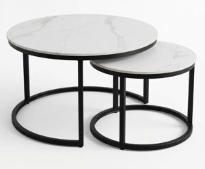 Serena Round Nesting Coffee Tables