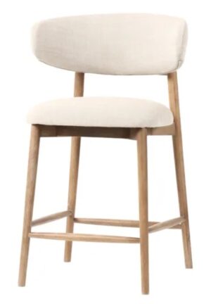 Chateau Natural Upholstered Barstool 58X56X94 Sh65