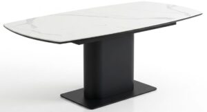 Juliet Ceramic & Glass Dining Table 1800X900X770