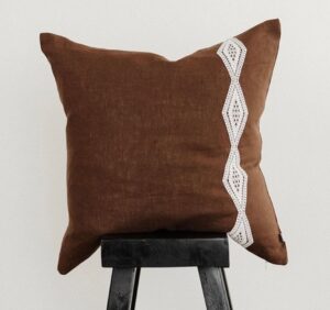 Kakano Cocoa 50X50Cm Cushion Feather Inner