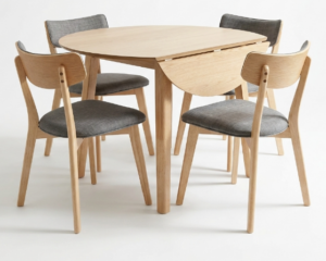Foxton Drop Leaf 5Pc Dining Suite