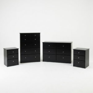 Kingston Tboy Lboy Bcab Black 4Pc Suite