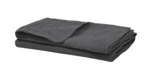 French Linen 2Pc Napkin Set 45X45 Charcoal