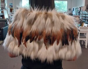 Korowai Hukapapa Design 1/4 Length 160X30Cm