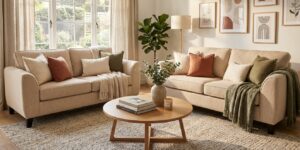 Layla 3 + 2 Seater In A Grade Fabric