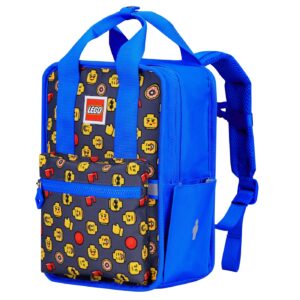 Lego Backpack Fun Heads Blue Small Size 21X13X32H