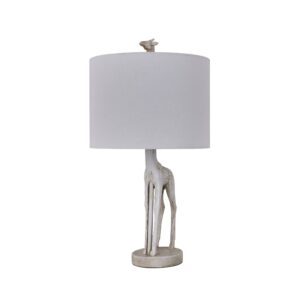 Giraffe Standing Table Lamp White