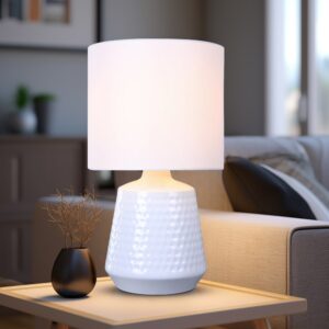 Hyde Touch Table Lamp White