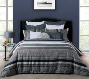 London Ink Queen Duvet Cover Set