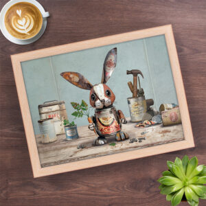 Bunny Rabbit Lap Tray