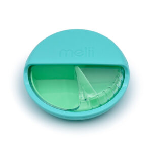 Melii Spin Snack Container Blue/Mint